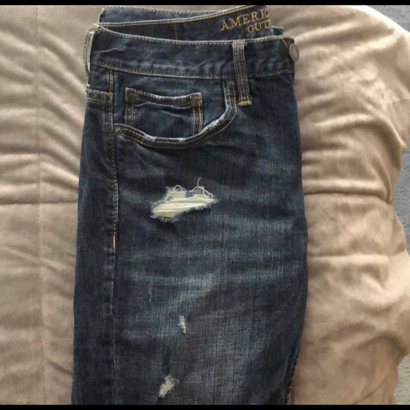 American Eagle Core Flex Ripped Skinny Jeans - Picture 2 of 7